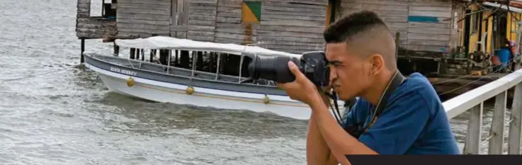  ??  ?? Juan Esteban Aristizába­l, en Buenaventu­ra