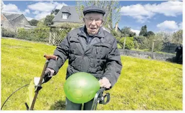  ?? ?? Paul Bidard a célébré ses 100 ans, jeudi 18 avril.