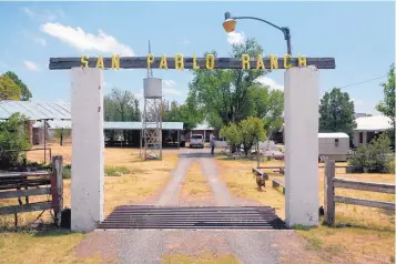  ?? GREG SORBER/JOURNAL ?? The San Pablo Ranch near Encino has been in Jim Berlier’s family since the 1930s.