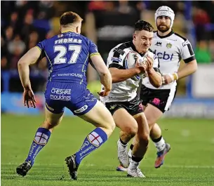  ?? Ste Jones ?? ● Harvey Wilson of Widnes Vikings during Warrington Wolves v Widnes Vikings in the Pre-Season friendly