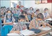  ?? SATISH BATE/HT PHOTO ?? Children at a school in Mumbai on March 13.