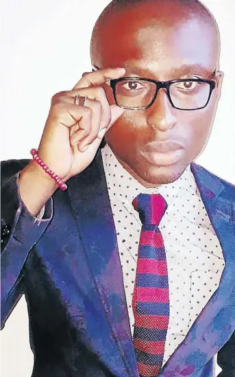  ?? /SUPPLIED ?? Mfundo Mzolo’s biggest dream is to establish an engineerin­g plant.