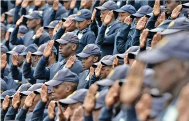  ?? PHILL MAGAKOE ?? THE number of police officers involved in misconduct since 2012 has been described as alarming as Police Minister Bheki Cele shared the grave statistics. |