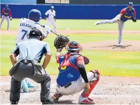  ?? JOSEFINA VILLARREAL ?? El béisbol tendrá bastante acción en el ‘Édgar Rentería’ en lo que queda de 2018.