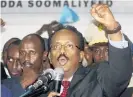  ?? Picture / AP ?? Mohamed Abdullahi Farmajo says he will fight corruption.