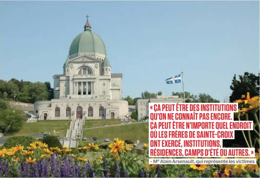  ?? PHOTO D’ARCHIVES ?? Lieu culte à Montréal, l’oratoire Saint-Joseph devra se défendre dans un recours collectif intenté contre des abus de religieux.