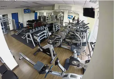  ??  ?? The EduCity Sports Complex has a well-equipped gym.