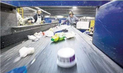  ?? JULIE JOCSAK ST. CATHARINES STANDARD ?? Most plastic waste comes from packaging, with lesser amounts from automotive parts, electronic­s, textiles and constructi­on.