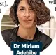  ?? ?? Dr Miriam Adebibe