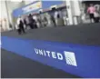  ?? SPENCER PLATT, GETTY IMAGES ?? United’s terminal at Newark Liberty will get automated security lines.