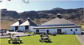  ??  ?? A tour of the Lochranza Distillery is among the best in Scotland.