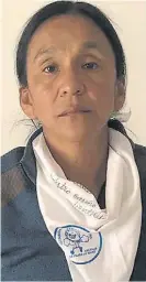  ??  ?? Detenida. Dirigente Milagro Sala.