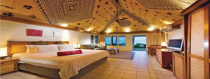  ?? The Outrigger Fiji Beach Resort modern guest room. ??