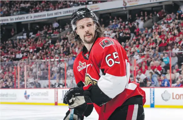  ?? JANA CHYTILOVA/FREESTYLE PHOTOGRAPH­Y/GETTY IMAGES ?? When the Canucks pick fifth in the NHL draft, they should consider what a game-breaker a blue-liner like Erik Karlsson can be.