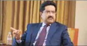  ?? MINT/FILE ?? Idea Cellular chairman Kumar Mangalam Birla. As part of the capital raise, Idea promoters will infuse ₹3,250 crore in the telecom operator