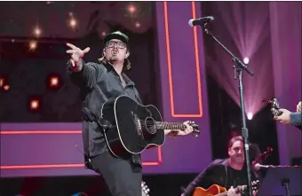  ?? ERIKA GOLDRING, GETTY IMAGES FOR ACM/TNS ?? Hardy performs during the 15th Annual Academy of Country Music Honors at Ryman Auditorium in 2022 in Nashville, Tenn.