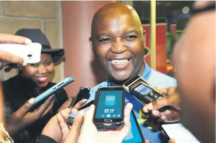  ?? Picture: Gallo Images ?? UP FOR IT. Mamelodi Sundowns coach Pitso Mosimane is upbeat ahead of the defence of their Caf Champions League crown.