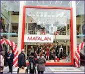  ??  ?? Crime scene: Cardiff’s Matalan store