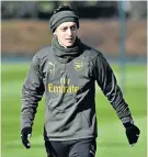  ??  ?? Absence issue: Mesut Ozil has missed 100 matches since he joined Arsenal