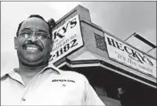  ?? DAVID TROTMAN-WILKINS/CHICAGO TRIBUNE 2005 ?? Hecky Powell opened Hecky’s BBQ in Evanston in 1983. He also founded the Evanston Work Ethic Program.