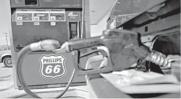  ?? Daniel Acker / Bloomberg ?? Phillips 66 CEO Greg Garland says gasoline demand is on a long slide downhill. An increase in demand in 2015, driven by cheap fuel and lots of driving, gave the industry a surprise. But it didn’t last.