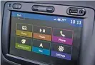  ??  ?? EQUIPMENT Responsive screen is standard on Comfort and Prestige cars, but Apple Carplay and Android Auto aren’t available until later in the year. The equipment list is strong, however