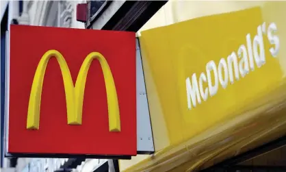  ??  ?? The fast food chain has also been left without some bottled drinks Photograph: Nick Ansell/PA