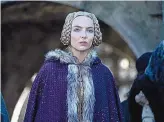  ?? ?? Jodie Comer as Marguerite de Carrouges in “The Last Duel.”