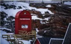  ?? ?? Den lille ø Uummannaq. Foto: Aningaaq Rosing Carlsen/Visit Greenland