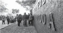  ?? EL DEBATE ?? &gt; Los alumnos durante la protesta.