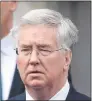  ??  ?? MICHAEL FALLON: Refused to outline voting intentions.