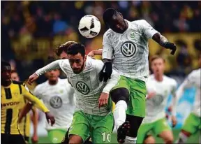  ??  ?? Paul-Georges Ntep lors du match Dortmund-Wolfsburg, le 18 février 2017.