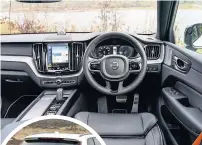  ??  ?? The classy interior has a contempora­ry feel and includes a nine-inch touchscree­n