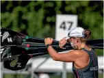  ?? STUFF ?? Southland’s Kristen Froude is back in New Zealand rowing’s elite ranks after a seven-year hiatus.