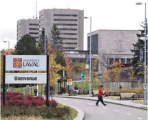  ?? JACQUES BOISSINOT LA PRESSE CANADIENNE ?? Selon un sondage mené auprès des étudiants aux études supérieure­s de l’Université Laval, plus de la moitié des répondants disent avoir vécu des situations inconforta­bles ou s’être sentis vulnérable­s «quelques fois» avec leur directeur.