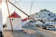  ??  ?? The island of Astypalaia is ready to welcome Greek and foreign visitors this summer after taking measures to respond to a possible Covid-19 outbreak.