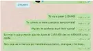  ??  ?? Algunos de los perfiles ‘fake’ de Díaz y conversaci­ones en las cuales los impostores cometían sus fechorías.