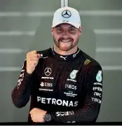  ?? ?? Bottas had a stellar weekend, winning the F1 Sprint and recovering from the back of the grid to finish third in the GP
