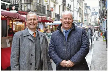  ??  ?? Thierry Dulière et Jean-François Bloc siègent tous les deux au conseil régional.