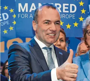  ?? Foto: Markku Ulander, afp ?? Lange galt er in Brüssel nur als der „nette Herr Weber“: Nach einem Triumph bei der Spitzenkan­didatenwah­l der Europäisch­en Volksparte­i führt der Niederbaye­r die Christdemo­kraten aller 28 EU-Staaten in die Europawahl.