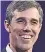  ??  ?? Beto O’Rourke