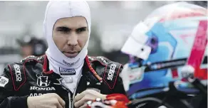  ?? MATT SLOCUM/THE ASSOCIATED PRESS ?? Robert Wickens is recovering in hospital after a major crash at Sunday’s IndyCar race in Long Pond, Pa.