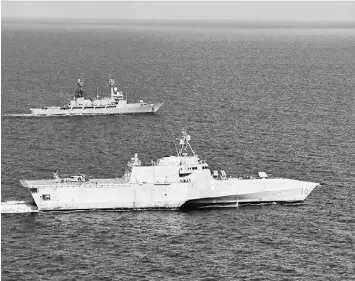  ?? FILE ?? The Armed Forces of the Philippine­s and United States Indo-Pacific Command hold another Maritime Cooperativ­e Activity.