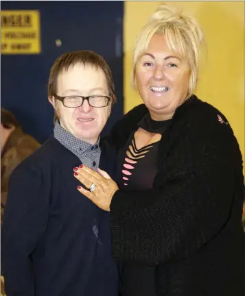  ??  ?? Gerard Murphy and Wendy Brady enjoying the recent tea dance at Little Bray Community Centre.