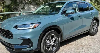  ?? ?? The 2023 Honda HR-V 5 door EX-L subcompact AWD SUV