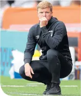  ??  ?? Eddie Howe has a lot to think about