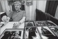  ?? LYNSEY ADDARIO, FILE/AP PHOTO ?? In this photo from 1999, Dave Prowse, the original Darth Vader from the “Star Wars Trilogy,” poses during the New York Comic and Fantasy Creators Convention.