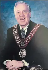  ?? LOGAN FUNERAL HOME PHOTO ?? Former St. Catharines mayor Al Unwin has died at age 82.