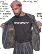  ?? DIA DIPASUPIL, GETTY IMAGES ?? Stanfield says he felt an obligation with Warner’s story “to portray such a traumatic thing in a realistic way.”