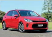  ??  ?? Rio is Kia’s new budget supermini. More fun than a highperfor­mance sedan? Some say yes.